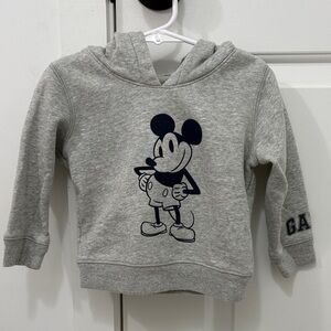 Baby GAP Mickey Mouse Gray Hoodie